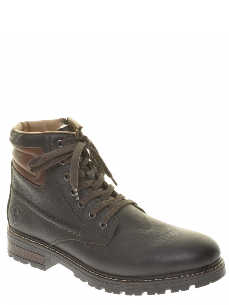 Ботинки Rieker мужские зимние, размер 43, цвет коричневый, артикул 32023-25