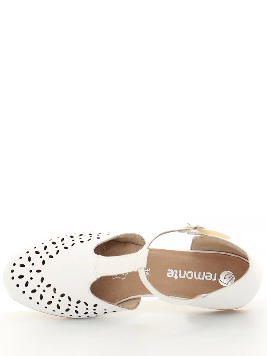 Туфли Remonte женские летние, цвет белый, артикул D0K08-80, размер RUS - фото 9