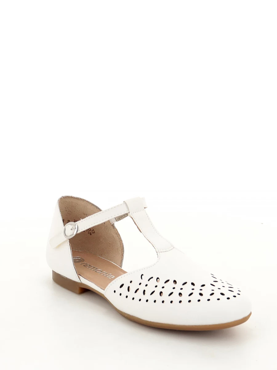 Туфли Remonte женские летние, цвет белый, артикул D0K08-80, размер RUS - фото 2
