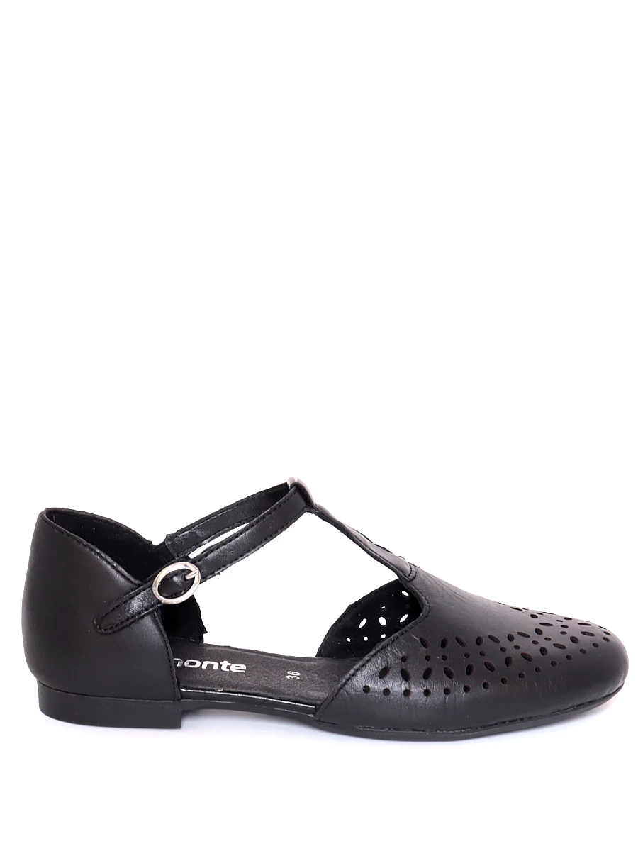 Туфли Remonte женские летние, цвет черный, артикул D0K08-00