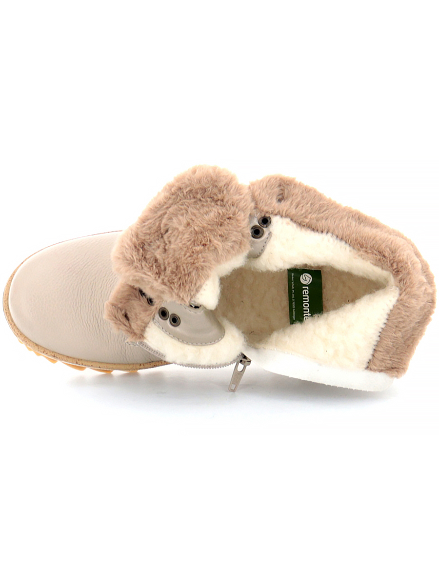 Ботинки Remonte женские зимние, размер 40, цвет бежевый, артикул R8484-60 - фото 9