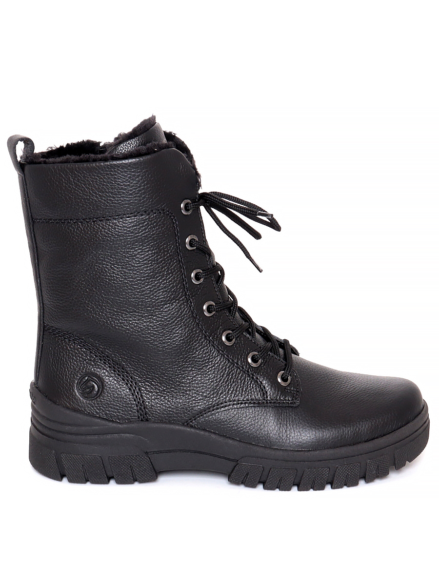 Ботинки Remonte женские зимние, цвет черный, артикул D0E72-01