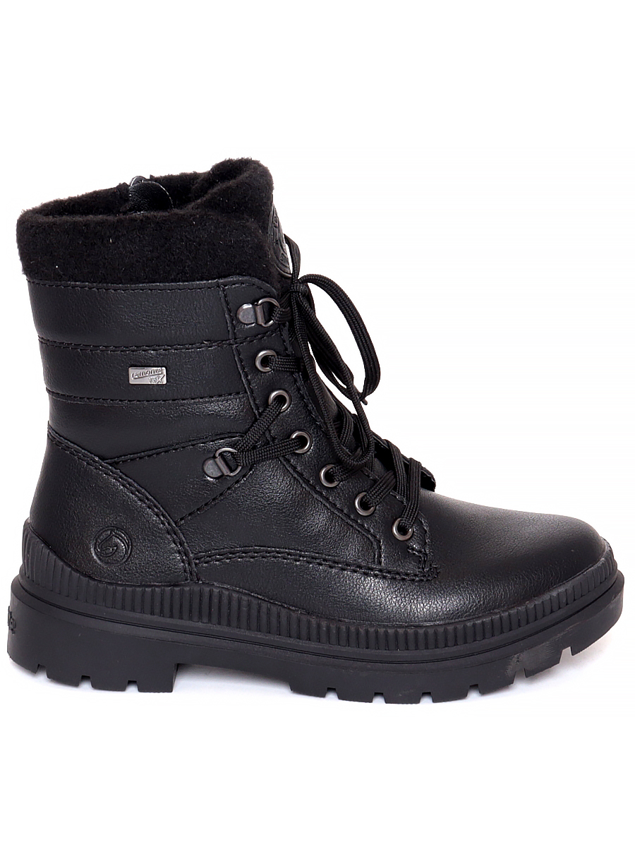 Ботинки Remonte женские зимние, цвет черный, артикул D0C77-03