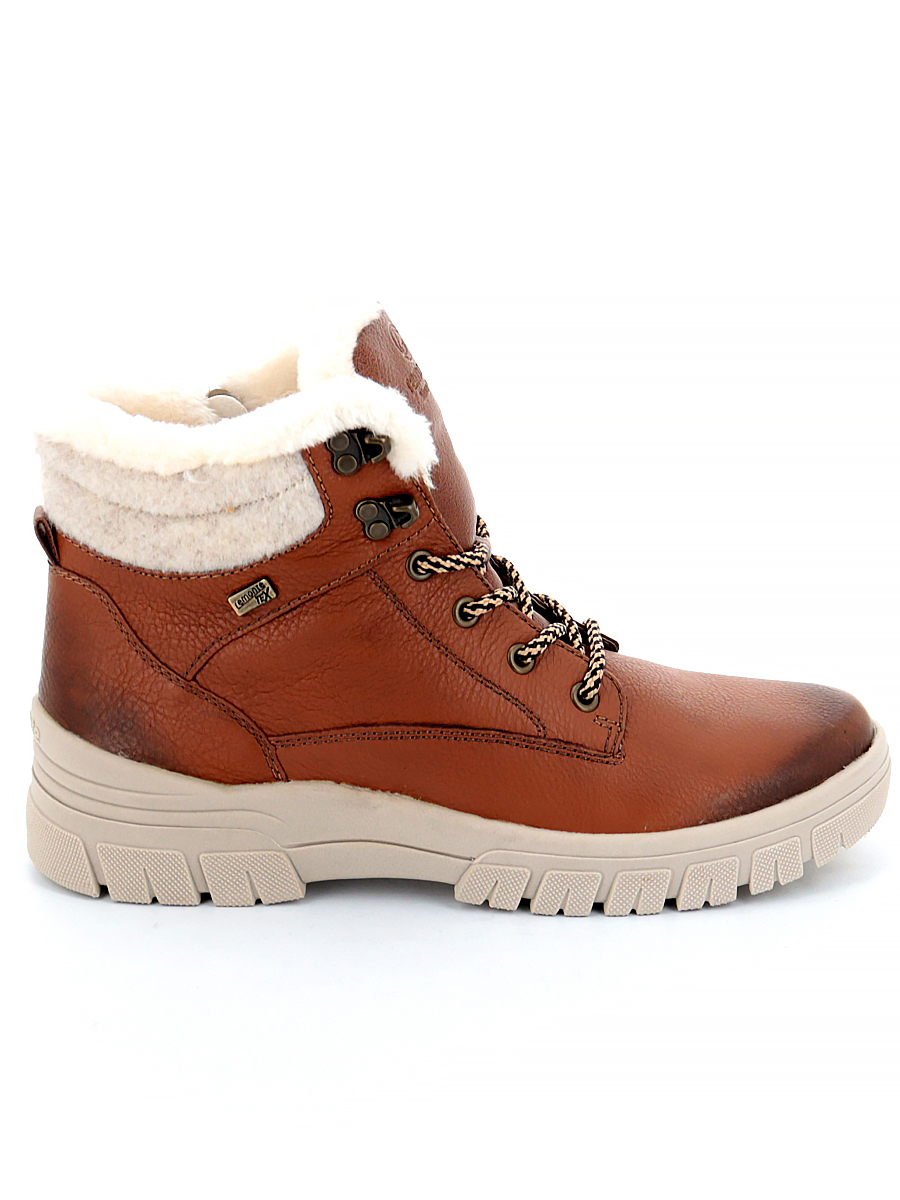 Ботинки Remonte женские зимние, цвет коричневый, артикул D0E71-24