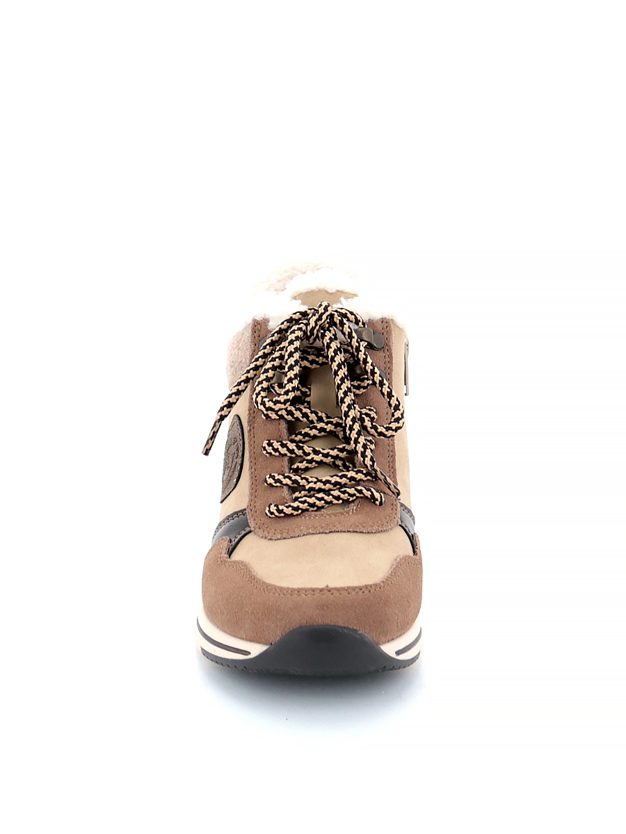 Кроссовки Remonte женские демисезонные, размер 37, цвет бежевый, артикул R6774-64 - фото 3