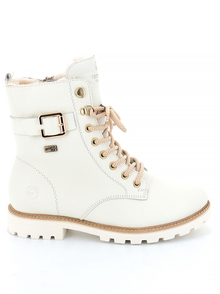 Ботинки Remonte женские зимние, цвет белый, артикул D8475-80