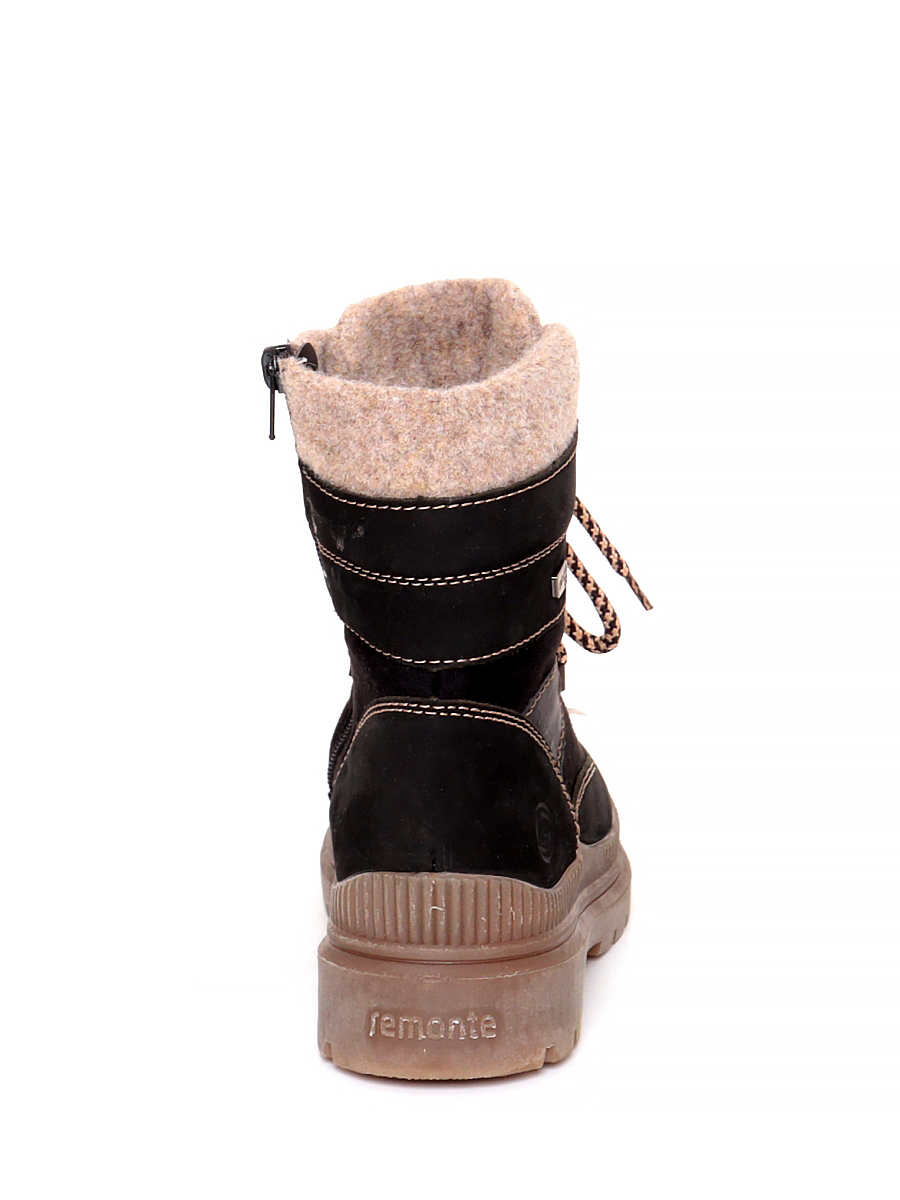Ботинки Remonte женские зимние, цвет черный, артикул D0C77-02, размер RUS - фото 7
