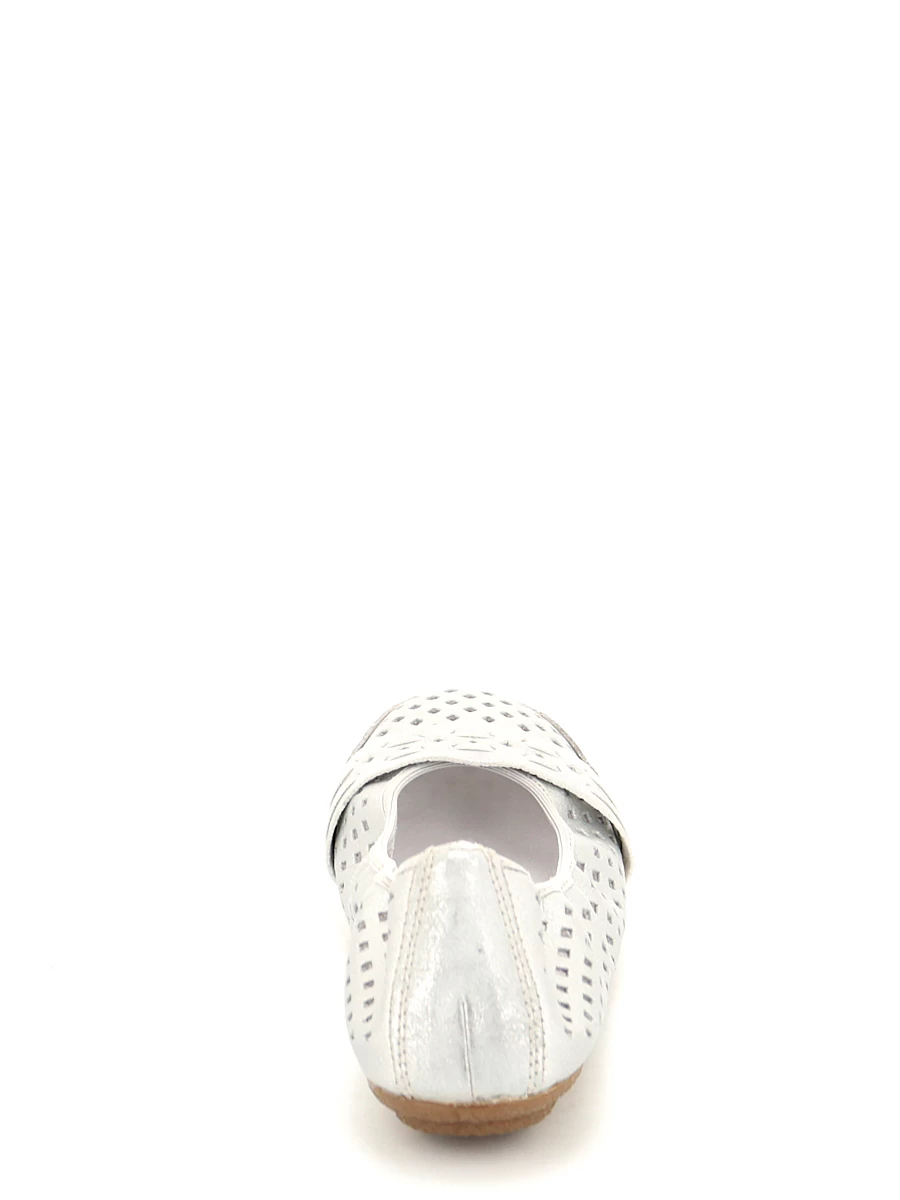 Туфли Rieker женские летние, цвет серебряный, артикул 41430-90 - фото 7