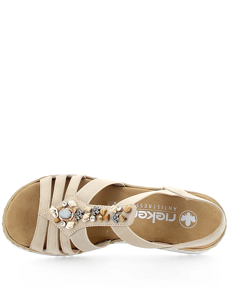 Босоножки женские летние Rieker артикул V0649-62 8