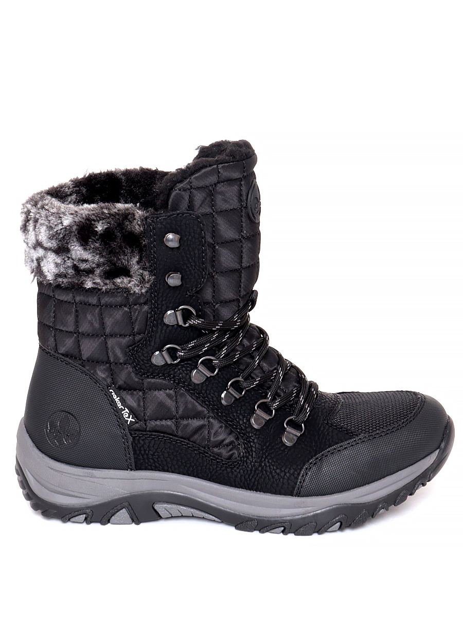 Ботинки Rieker женские зимние, размер 38, цвет черный, артикул M9644-00