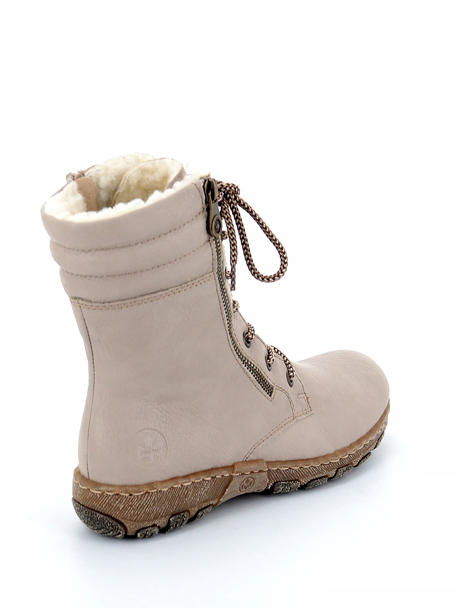 Ботинки Rieker женские зимние, цвет бежевый, артикул Z0113-61, размер RUS - фото 8