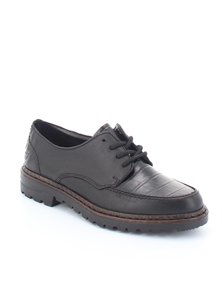 Туфли Rieker женские демисезонные, размер 37, цвет черный, артикул 54806-00