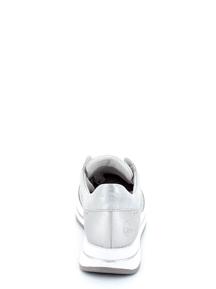 Кроссовки Rieker женские летние, цвет серебряный, артикул N4515-90 - фото 7