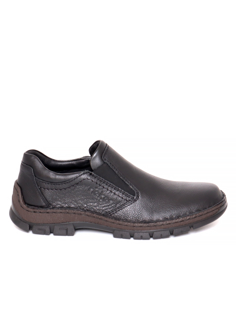Туфли Rieker мужские демисезонные, цвет черный, артикул 12272-01