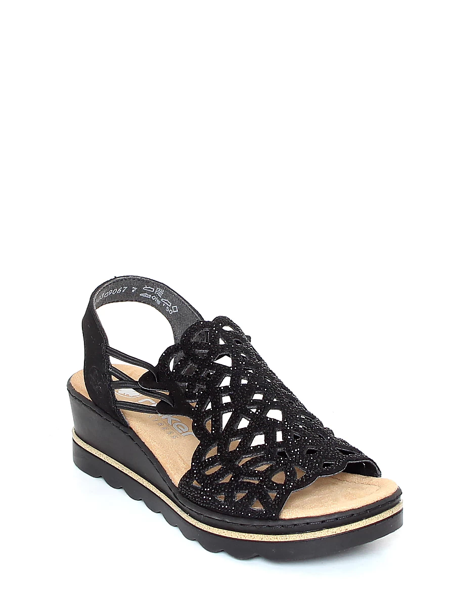 Босоножки женские летние Rieker артикул 67465-00 1