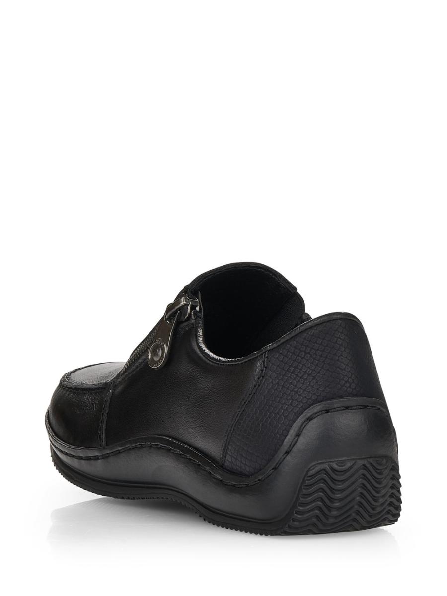 Туфли Rieker (Celia) женские демисезонные, размер 39, цвет черный, артикул L1780-00 - фото 4