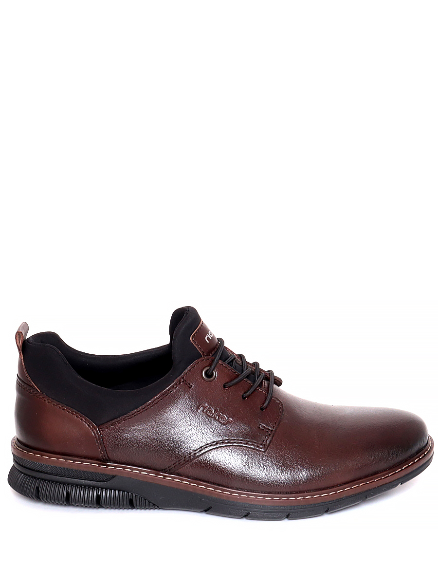 Туфли Rieker мужские демисезонные, размер 42, цвет коричневый, артикул 14454-25
