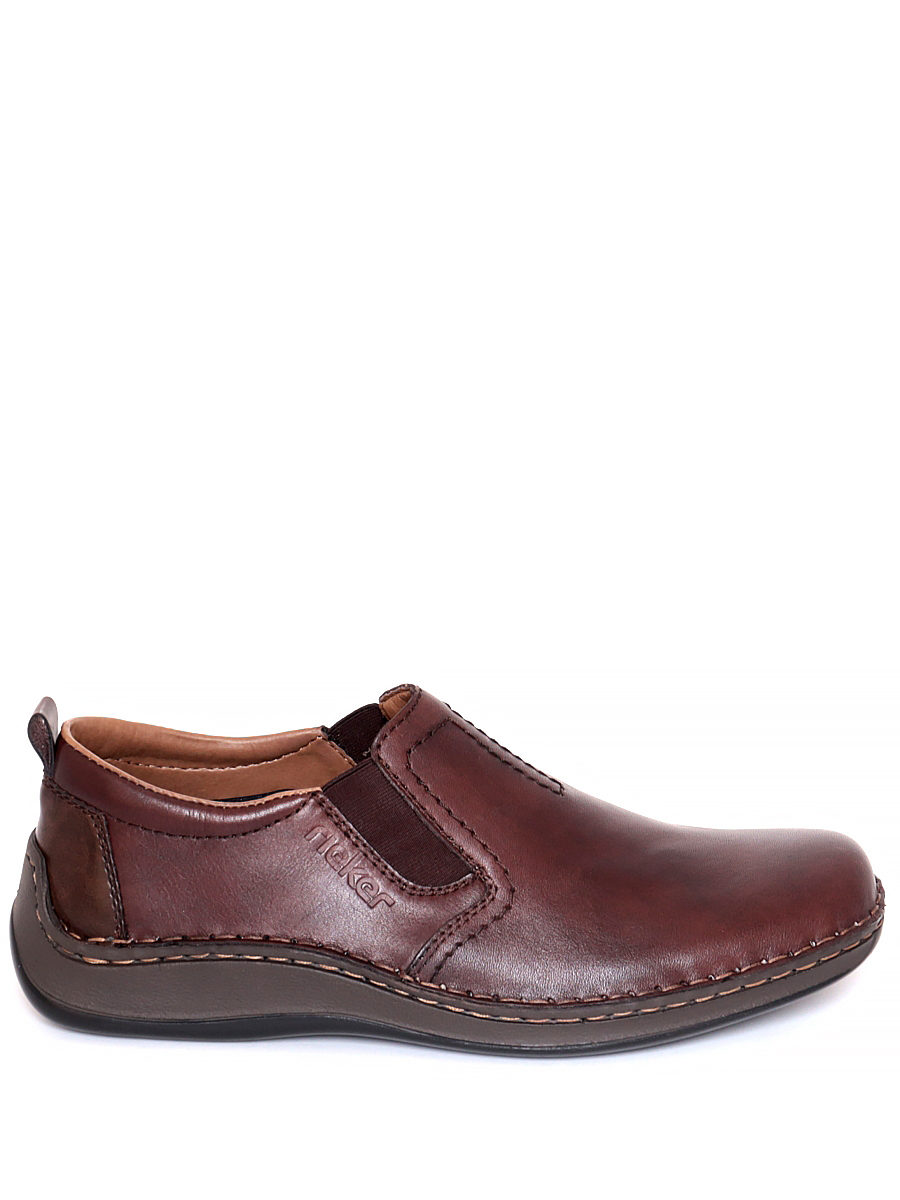 Туфли Rieker мужские демисезонные, размер 42, цвет коричневый, артикул 05264-25