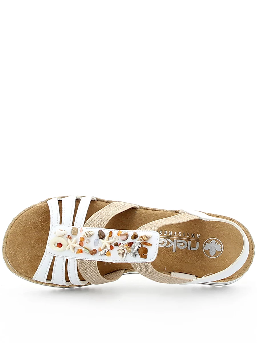 Босоножки женские летние Rieker артикул V0656-80 8