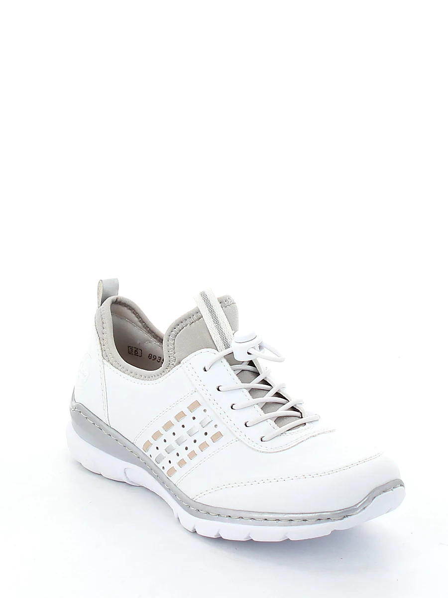 Кроссовки Rieker женские демисезонные цвет белый артикул L3259-80 7795₽