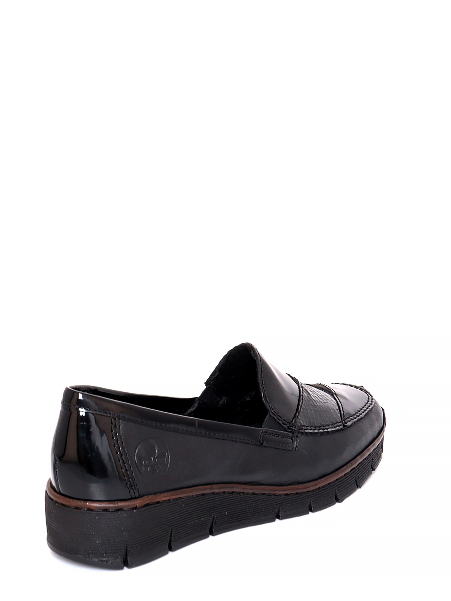 Туфли Rieker женские демисезонные, размер 37, цвет черный, артикул 53785-00 - фото 8