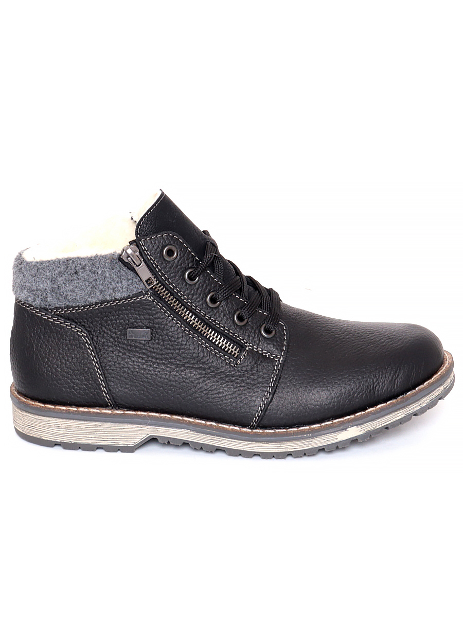 Ботинки Rieker (Robbie) мужские зимние, цвет черный, артикул 39201-02
