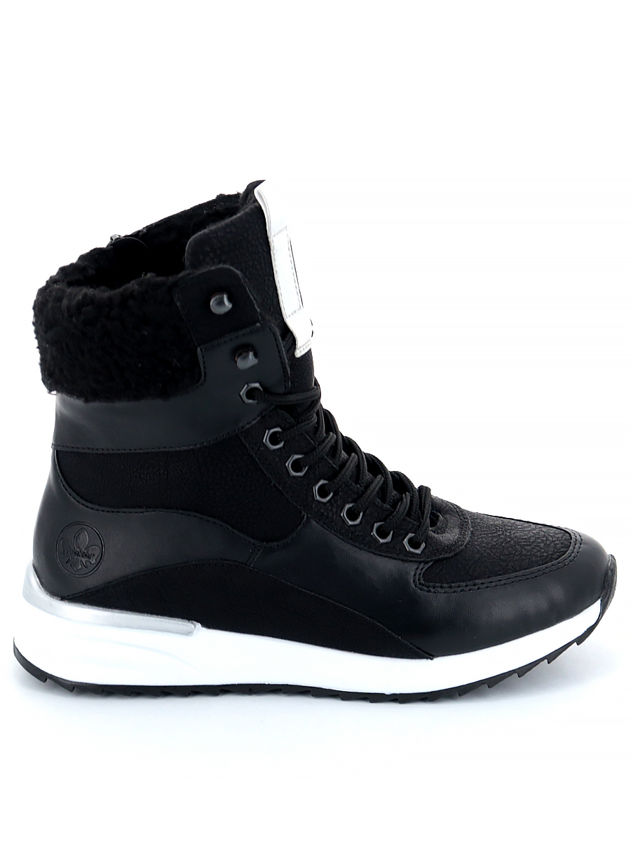 Ботинки Rieker женские зимние, цвет черный, артикул X8003-00, размер RUS