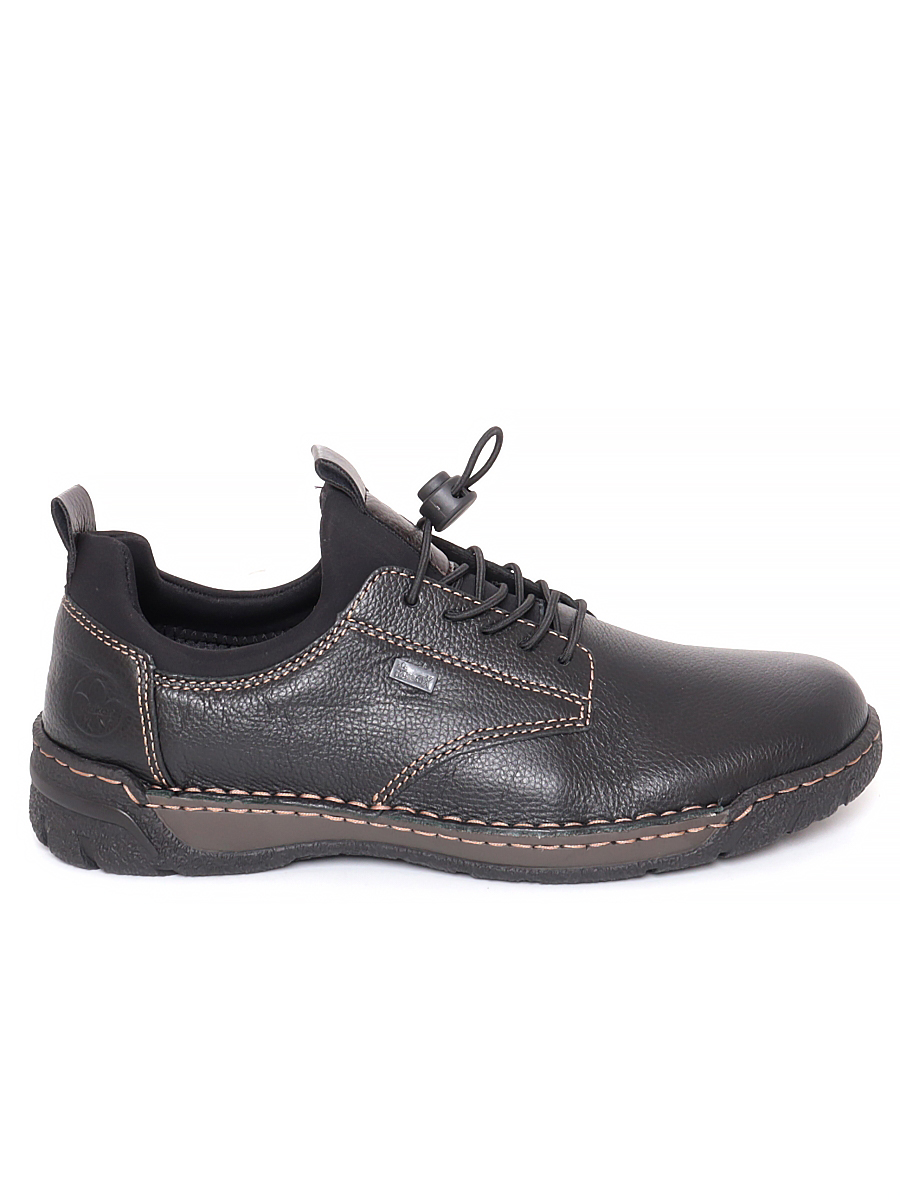Туфли Rieker мужские демисезонные, цвет черный, артикул B0379-01