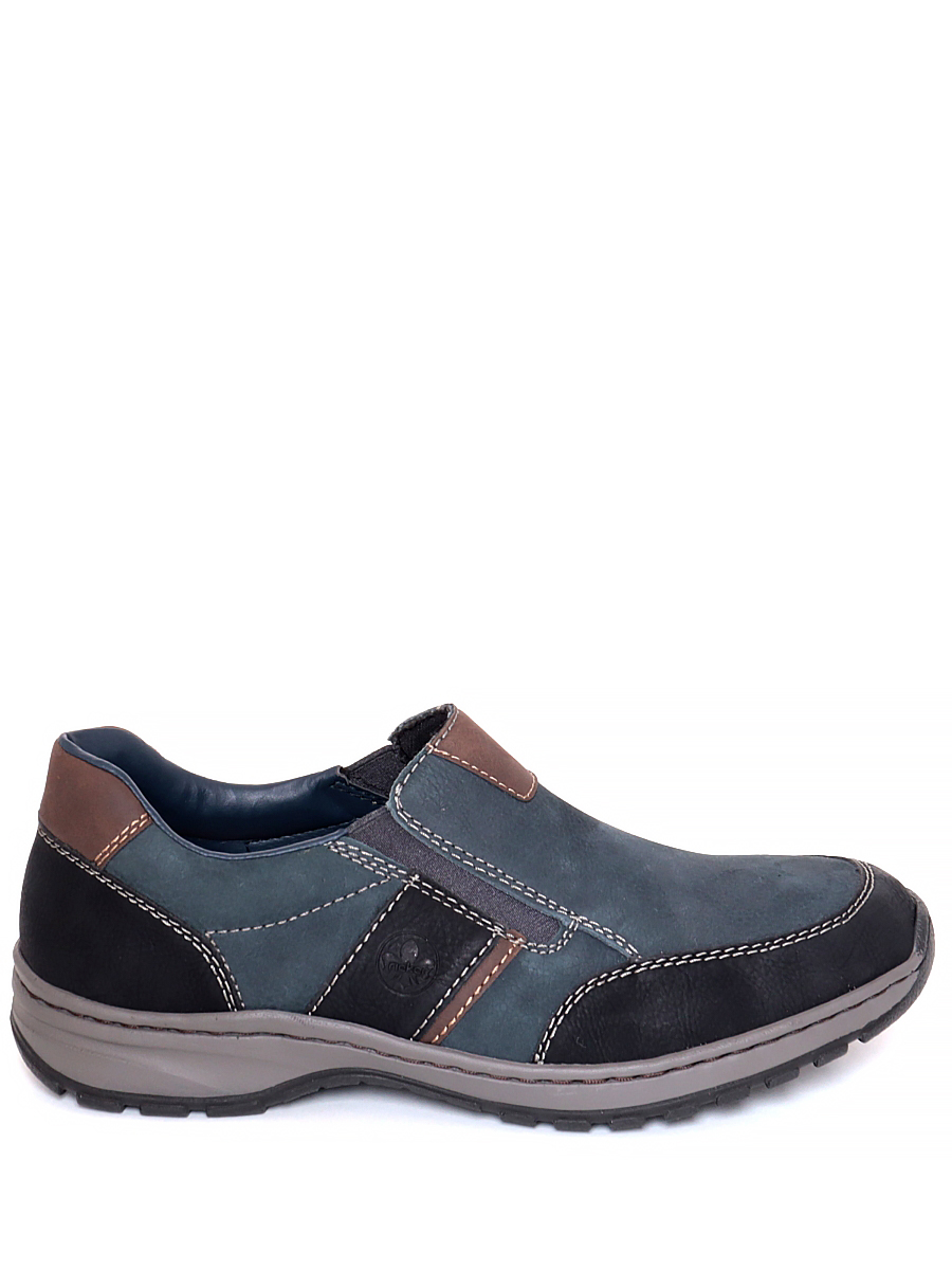 Туфли Rieker мужские демисезонные, размер 43, цвет синий, артикул 03356-15