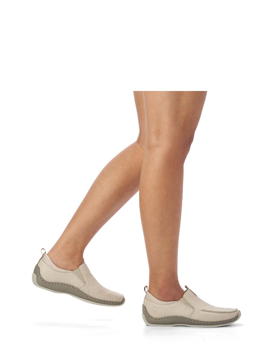 Туфли Rieker женские демисезонные, размер 37, цвет бежевый, артикул L1779-60 - фото 11