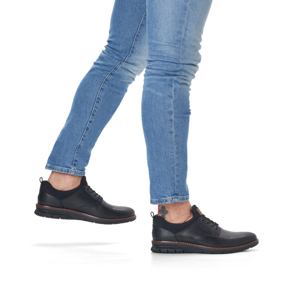 Туфли мужские демисезонные Rieker артикул 14454-00 19