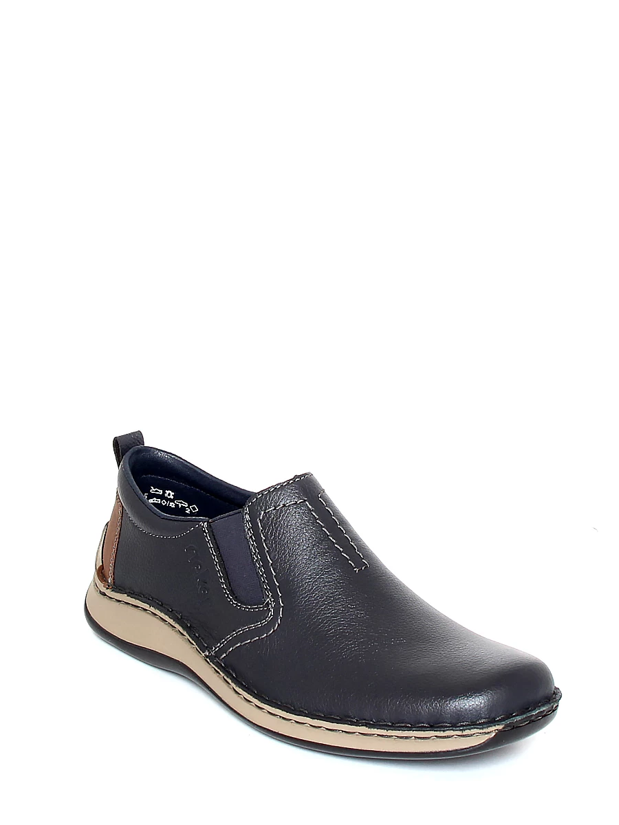 Туфли Rieker мужские демисезонные цвет синий артикул 05264-14 7682₽