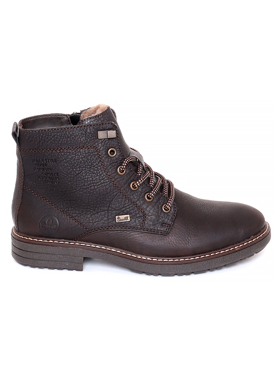Ботинки Rieker мужские зимние, цвет коричневый, артикул 33121-25