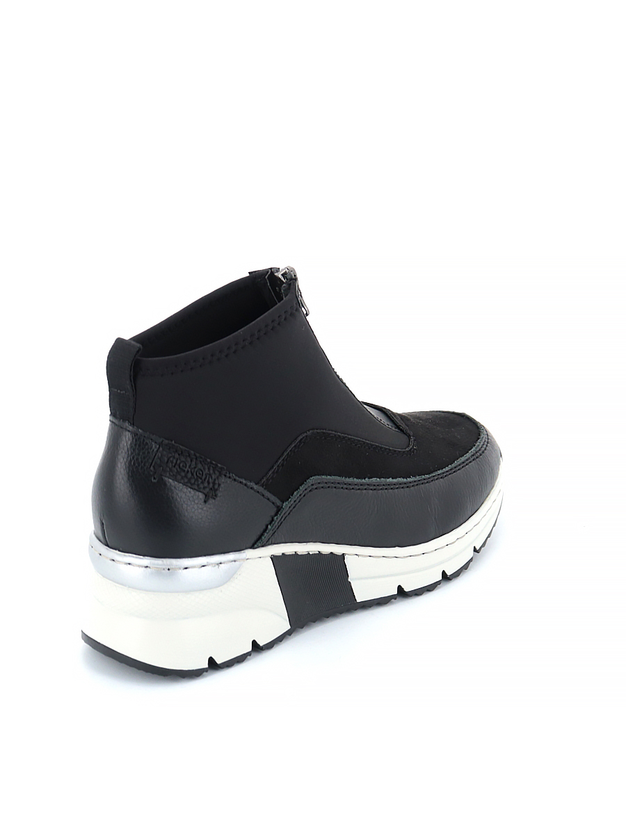 Ботинки Rieker женские демисезонные, размер 42, цвет черный, артикул N6352-01 - фото 1