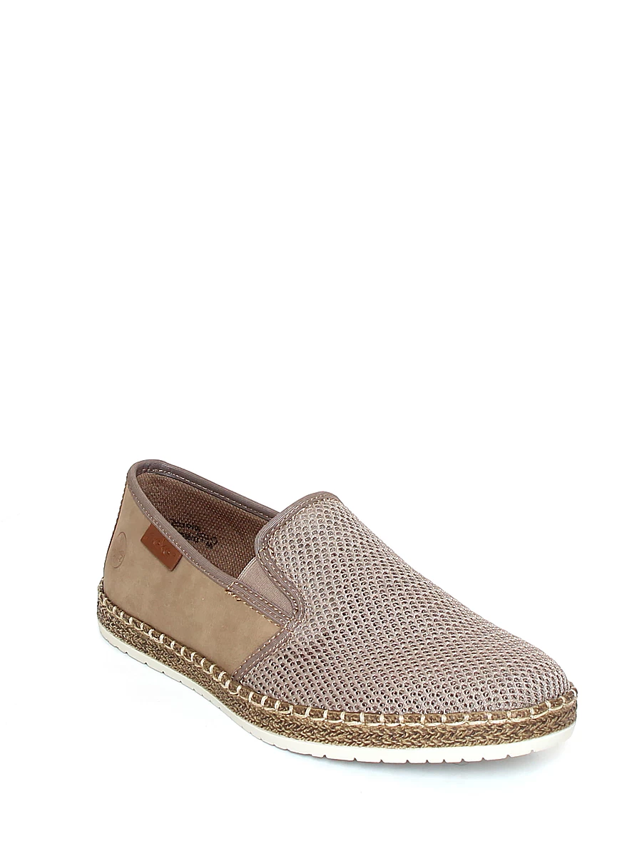 Слипоны мужские летние Rieker артикул B5265-65 1