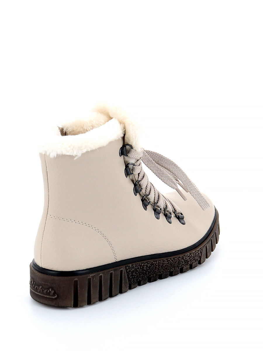 Ботинки Rieker (Fenja) женские зимние, размер 39, цвет бежевый, артикул Y3432-60 - фото 8